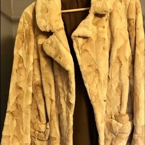 Real Fur Long Jacket not Slim
